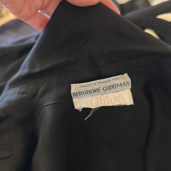 Chloe’ Mini Dress Made in France for BERGDOORF GOODMAN Size L - Picture 16 of 16